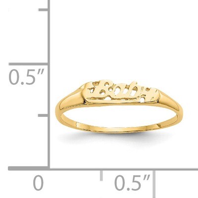 Baby Ring - 14k Gold SE2387 by Madi K, MPN: SE2387, 883957538549