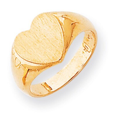 Signet Ring 14k Gold RS508, MPN: RS508, 883957467917