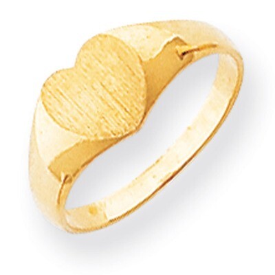 Signet Ring 14k Gold RS501, MPN: RS501, 883957369556