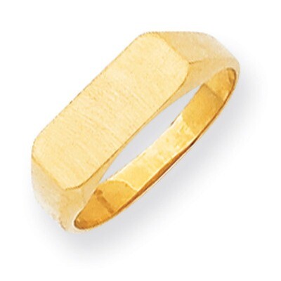 Signet Ring 14k Gold RS426, MPN: RS426, 883957369532