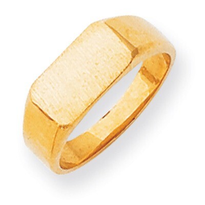 Signet Ring 14k Gold RS420, MPN: RS420, 883957531151