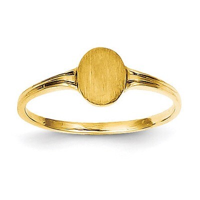 Signet Ring 14k Gold CH209, MPN: CH209, 886774091716