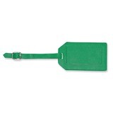 Teal Green Leather Luggage Tag GM4704, MPN: GM4704, 892925185654