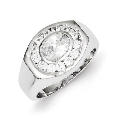 Men&#39;s Diamond Ring Sterling Silver QR2464, MPN: QR2464, 883957250274