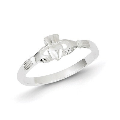 Claddagh Ring Sterling Silver QR229-6, MPN: QR229-6, 886774761336
