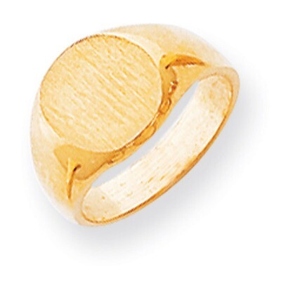 Signet Ring 14k Gold RS274, MPN: RS274, 883957442334