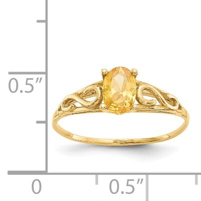 Citrine Ring - 14k Gold GK285 by Madi K, MPN: GK285, 886774342580