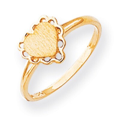 Signet Ring 14k Gold RS511, MPN: RS511, 883957369594