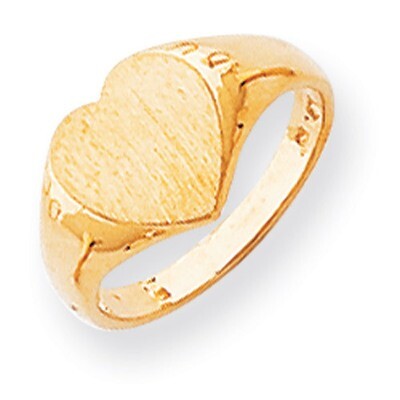 Signet Ring 14k Gold RS507, MPN: RS507, 883957467894