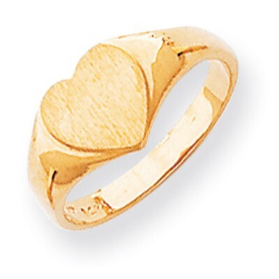 Signet Ring 14k Gold RS506, MPN: RS506, 883957467887