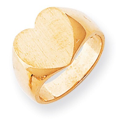 Signet Ring 14k Gold RS504, MPN: RS504, 883957443065