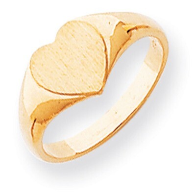 Signet Ring 14k Gold RS502, MPN: RS502, 883957681504