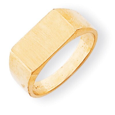 Signet Ring 14k Gold RS402, MPN: RS402, 883957410753