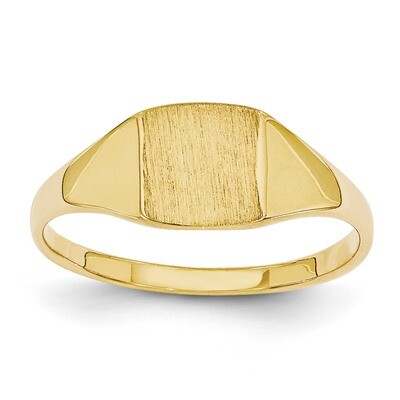 Signet Ring 14k Gold RS356, MPN: RS356, 883957467764
