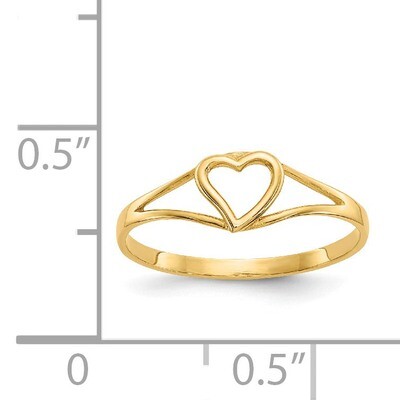 Heart Baby Ring - 14k Gold SE2391 by Madi K, MPN: SE2391, 883957546117