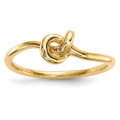 Knot Ring 14k Gold Polished R618, MPN: R618, 883957156859