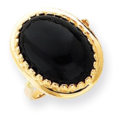 Onyx Ring 14k Gold Y4500OX, MPN: Y4500OX, 883957433479