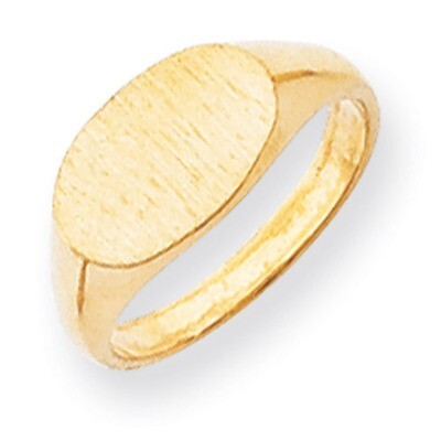 Signet Ring 14k Gold RS240, MPN: RS240, 883957516875