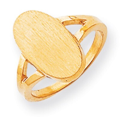 Signet Ring 14k Gold RS184, MPN: RS184, 883957483719