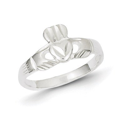 Claddagh Ring Sterling Silver QR233, MPN: QR233, 886774761381