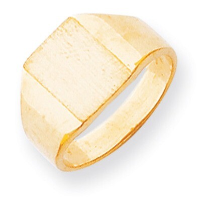 Signet Ring 14k Gold RS358, MPN: RS358, 883957492544