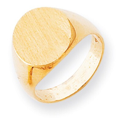 Signet Ring 14k Gold RS278, MPN: RS278, 883957516882