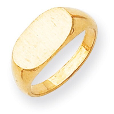 Signet Ring 14k Gold RS259, MPN: RS259, 883957442310