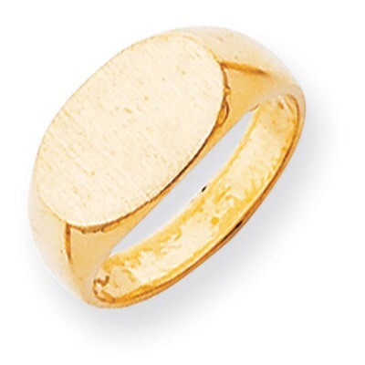 Signet Ring 14k Gold RS242, MPN: RS242, 883957467603