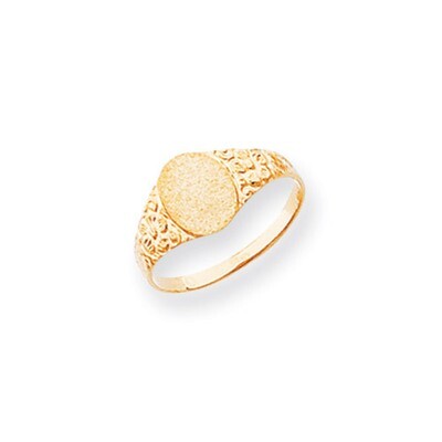 Signet Ring 14k Gold CH202, MPN: CH202, 883957495088
