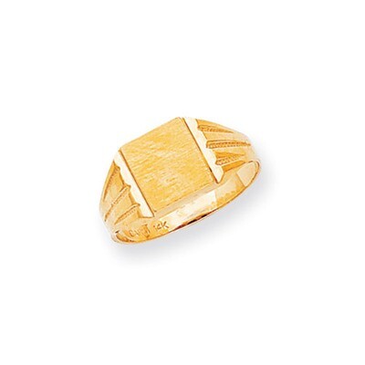 Signet Ring 14k Gold CH188, MPN: CH188, 883957456959