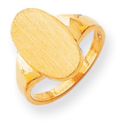 Signet Ring 14k Gold RS188, MPN: RS188, 883957316833
