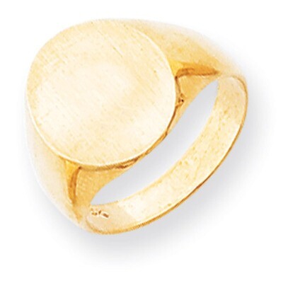 Signet Ring 14k Gold RS141, MPN: RS141, 883957541242