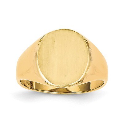 Signet Ring 14k Gold RS114, MPN: RS114, 883957483672