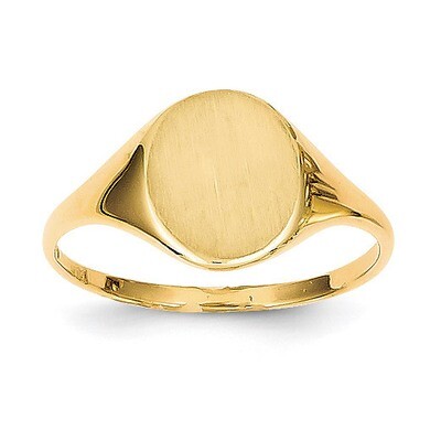 Signet Ring 14k Gold RS112, MPN: RS112, 883957442051