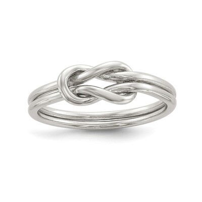 Love Knot Ring Sterling Silver QR6591, MPN: QR6591, 886774081625
