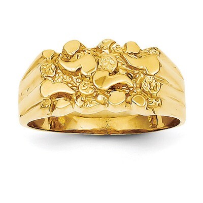 Nugget Ring 14k Gold NR21, MPN: NR21, 886774103297