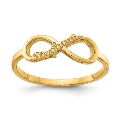 Name Infinity Ring 14k Gold XNR90Y, MPN: XNR90Y,