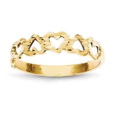 Heart Ring 14k Gold CH241, MPN: CH241, 886774091822