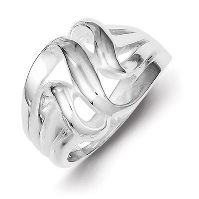 Ring Sterling Silver Fancy QR1807, MPN: QR1807, 883957184012