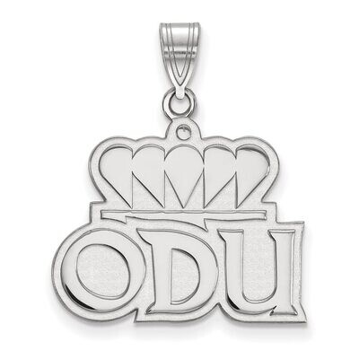 Old Dominion University Large Pendant Sterling Silver SS020ODU, MPN: SS020ODU, 886774694849