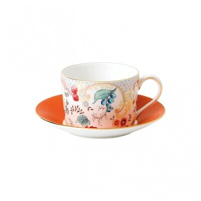 Wedgwood Wonderlust Teacup &amp; saucer Set Rococo Flowers  40032680, MPN: 40032680, 701587388900