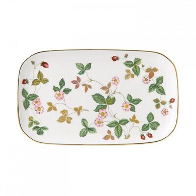 Wedgwood Wild Strawberry Sandwich Tray 11.8 Inch, MPN: 40001789, 701587018449