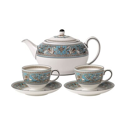 Wedgwood Florentine Turquoise Teaset 1054470, MPN: 1054470, 701587433440