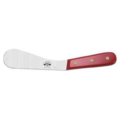 Berti Spatula Knife Red Lucite Handle 486