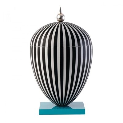 Wedgwood Wedgwood By Lee Broom Wedgwood By Lee Broom Covered Vase On Blue Rectangle 11.4 Inch Ltd 1…
