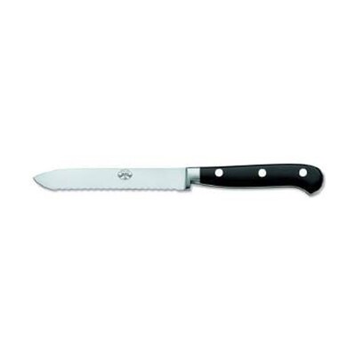 Berti Tomato Knife Black Lucite Handle 878