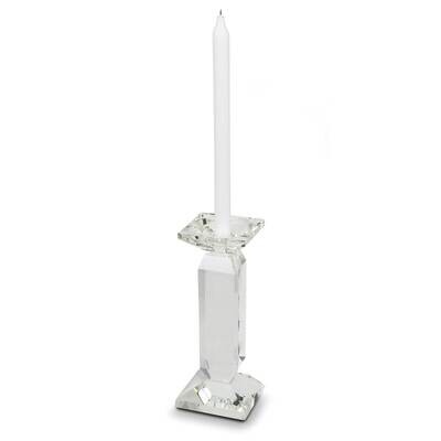 Small Crystal Glass Pillar Candle Holder GM22503, MPN: GM22503,