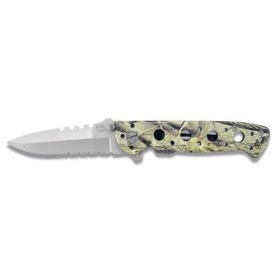Frost Cutlery Whiteoak Camo Folder Matte Blade Assist Knife GM21861, MPN: GM21861, 26615216261
