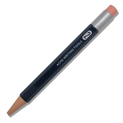Acme #2 (Number Two) Navy Blue Color Test Retractable Roller Ball Pen PACME2NBRR, MPN: PACME2NBRR