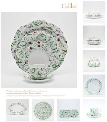 Royal Limoges Colibri Present Plate 12 B300-REC20450, MPN: B300-REC20450, 3700409911149